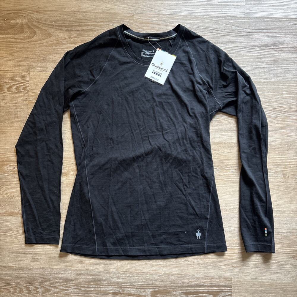 Smartwool Black Merino 150 Base Layer Long Sleeve Women's Size Medium